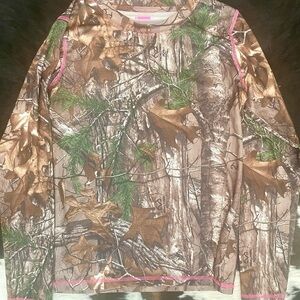 Kids Camouflage Long Sleeve Shirt